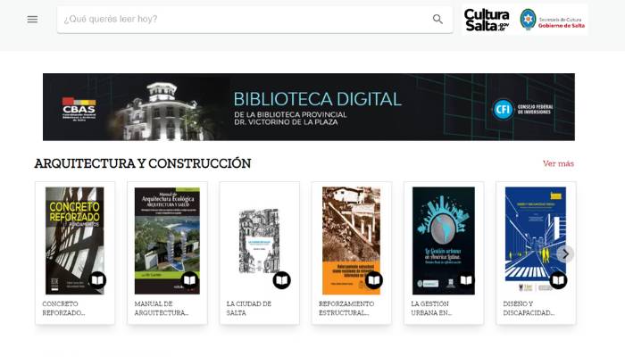 Biblioteca Digital de Salta | Una opción para leer en el celular o la tablet
