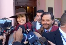 Participará de la Procesión del Milagro | Victoria Villarruel llegó a Salta