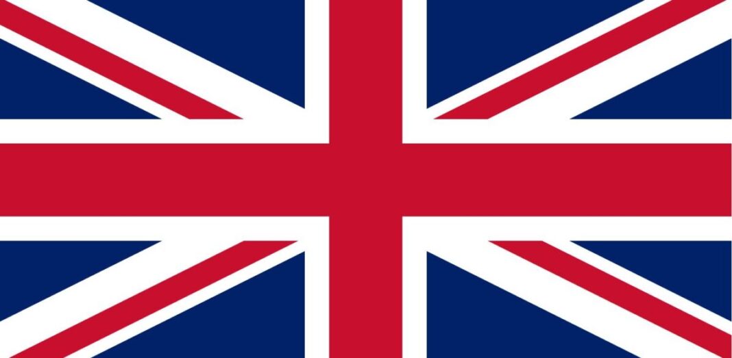 Bandera británica Reino unido 4