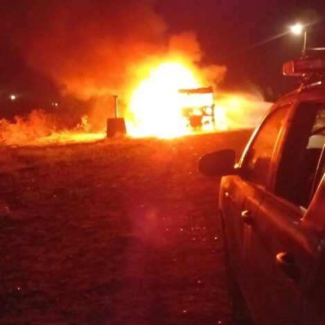 incedio camion