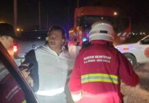 Ciudad de Salta | Gustavo Sáenz recorrió las zonas afectadas por los incendios